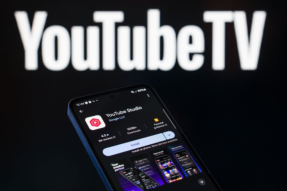 A YouTube TV logo